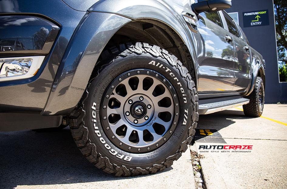 FORD-RANGER-VECTOR-MATTE-GUN-METAL